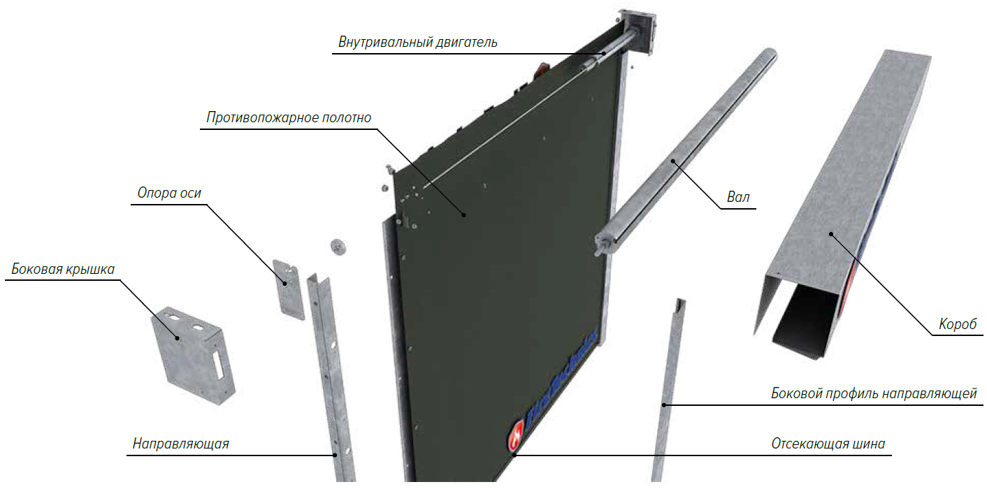 Дымогазонепроницаемая штора FireTechnics EIS 60, брошюра, стр. 5